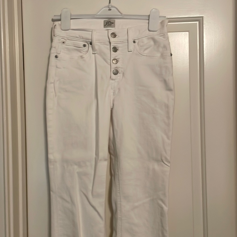 J. Crew 10” Billie demi boot crop jeans